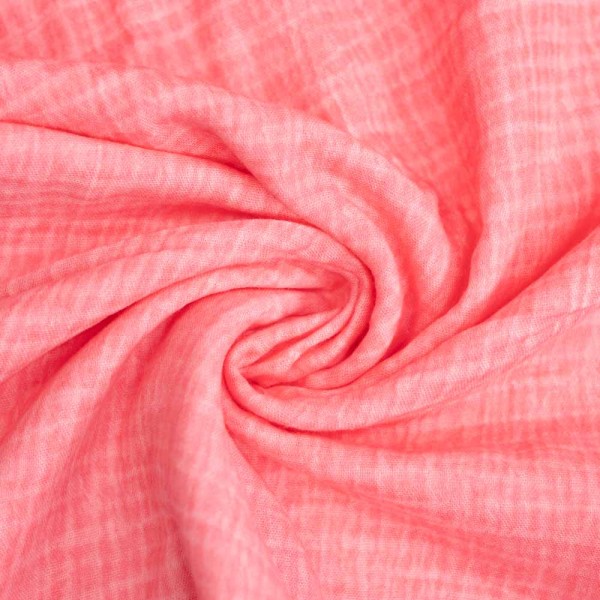 Musselin Double Gauze Vintage coral