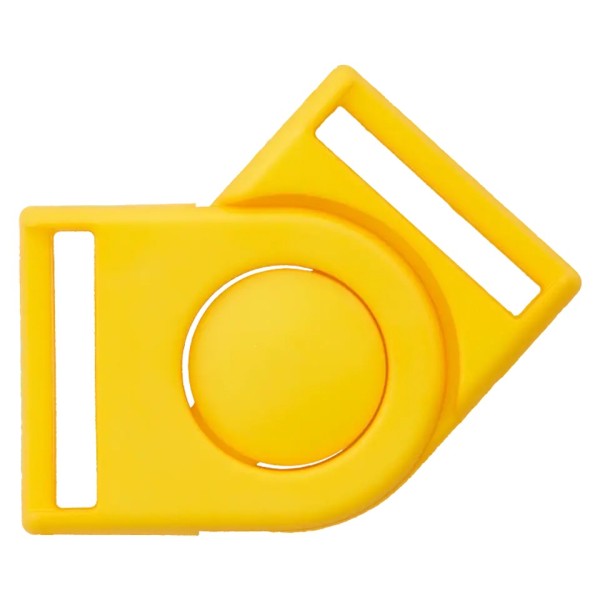 Rucksackschließe 20mm gelb