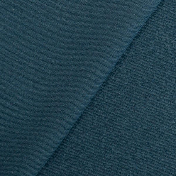 French Terry Sweat Clara jeansblau dunkel
