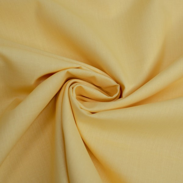 Baumwollwebware Fahnentuch 280cm Breite gelb