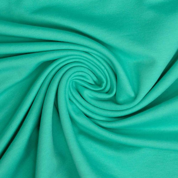 Baumwolljersey Uni Clara mint