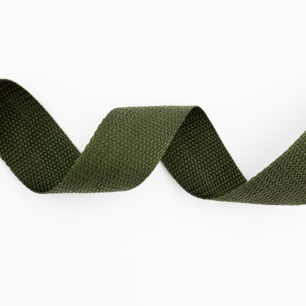 Gurtband Grobmaschig 40mm oliv