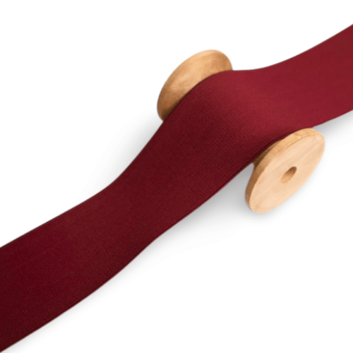 Gummiband 50mm SOFT bordeaux