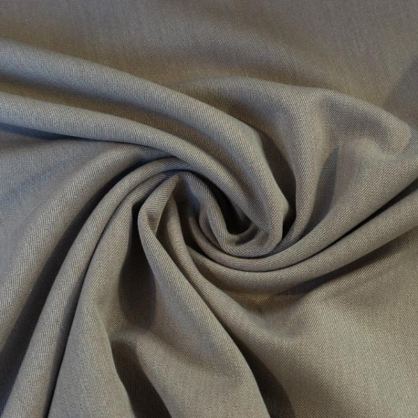 Twill/Hosenstoff Wool Touch bi-elastisch UNI beige