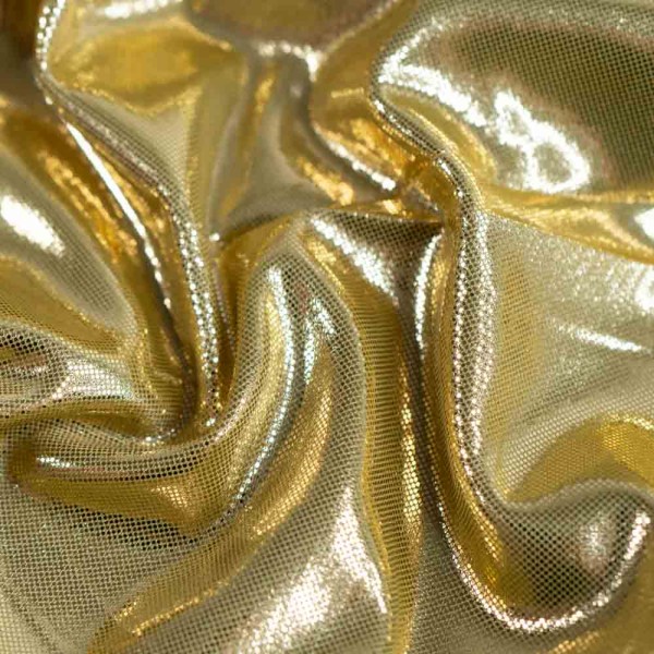 Folienstoff gelbgold