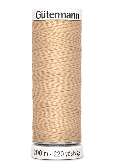 Garn Gütermann Allesnäher 200m beige Nr. 421