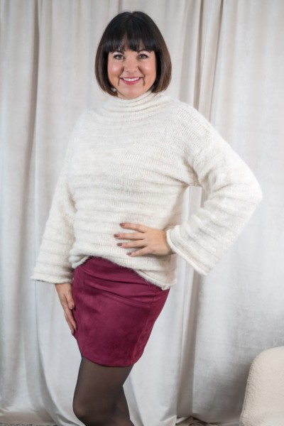 Turtleneck Pullover Thea natur