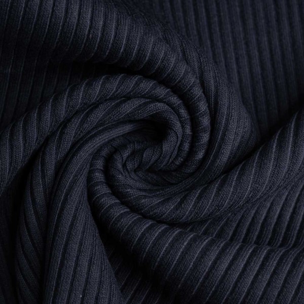 Grobstrick Bündchen dark navy