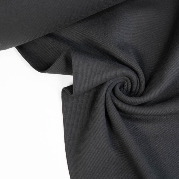 Bündchen Fein-Ripp Clara schwarz