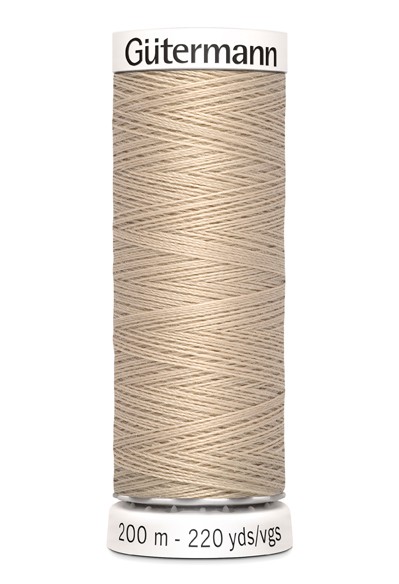 Garn Gütermann Allesnäher 200m beige Nr. 198