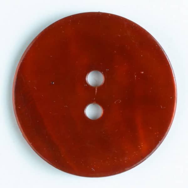Perlmuttknopf 13mm orange
