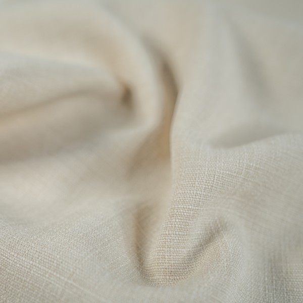 Viskose Leinen Look hellbeige