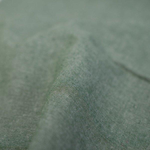 Baumwoll Popeline MELIERT khaki