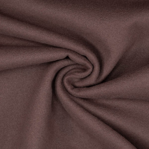 Mantelstoff Velour braun