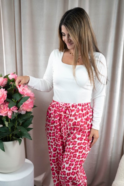 Feinripp Body Chiara ecru