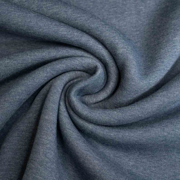 Heavy Jogging Sweat Meliert dunkelblau