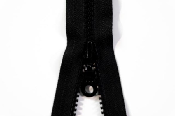 YKK nicht teilbarer Reißverschluss Krampe schwarz 25cm