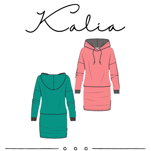 eBook Hoodiekleid Kalia