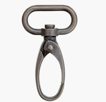 Karabiner De Luxe altsilber 25mm