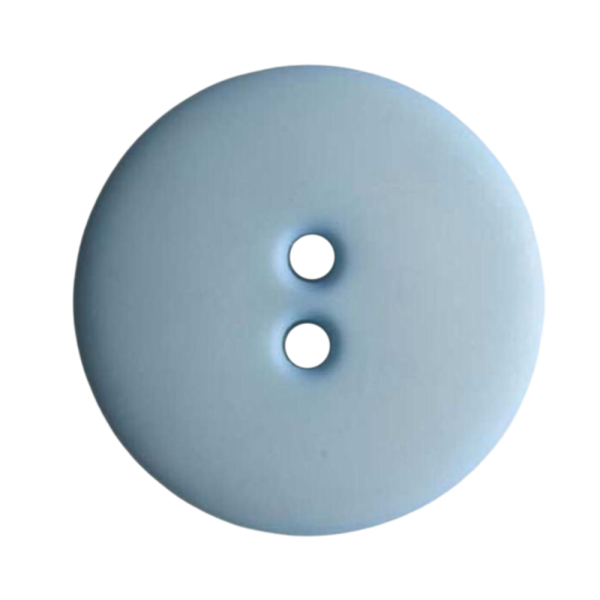 Modeknopf matt 18mm hellblau