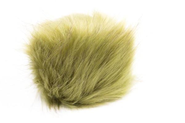 Bommel 100% Kunsthaar Khaki Größe 120mm