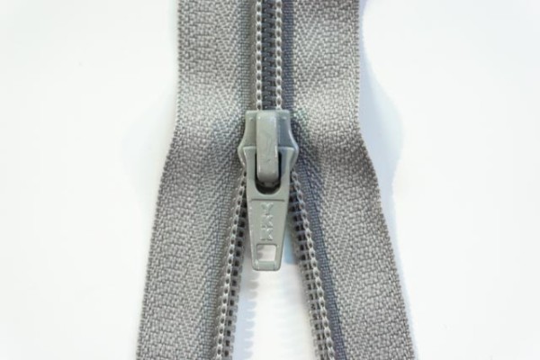 YKK teilbarer Reißverschluss Spirale taupe 60cm