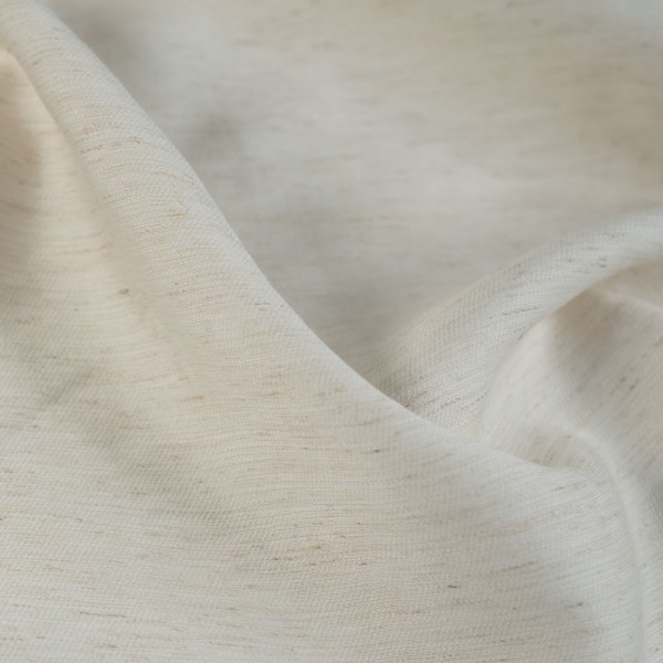 Leinen Viskose Twill meliert natur