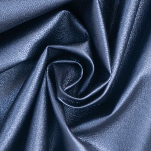 Metallic Soft Kunstleder navy Deluxe