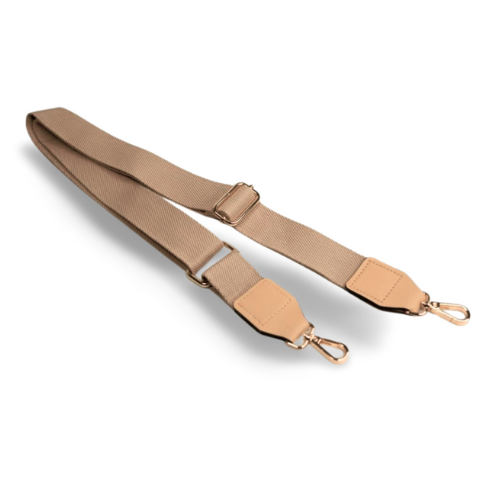 EvLis Taschengurt Fertig Set 3,5cm beige gold