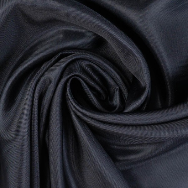 Viskose Taftstoff Uni dark navy