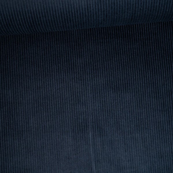 Breitcord 100% Baumwolle marineblau