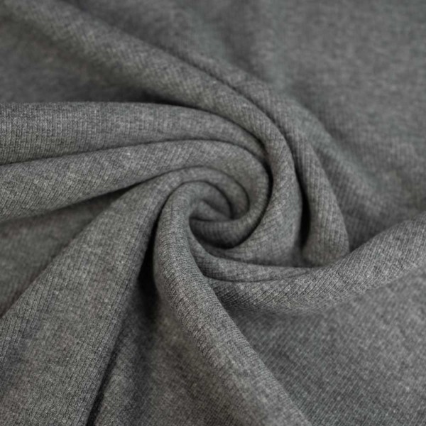 Bündchen Fein-Ripp Clara meliert anthra