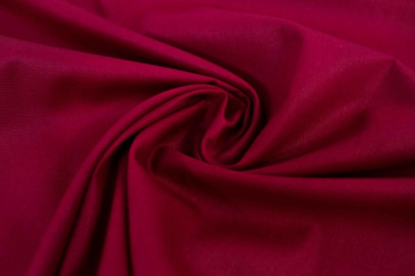 Edle Baumwollwebware bordeaux
