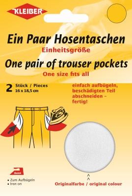 Kleiber Hosentaschen weiß