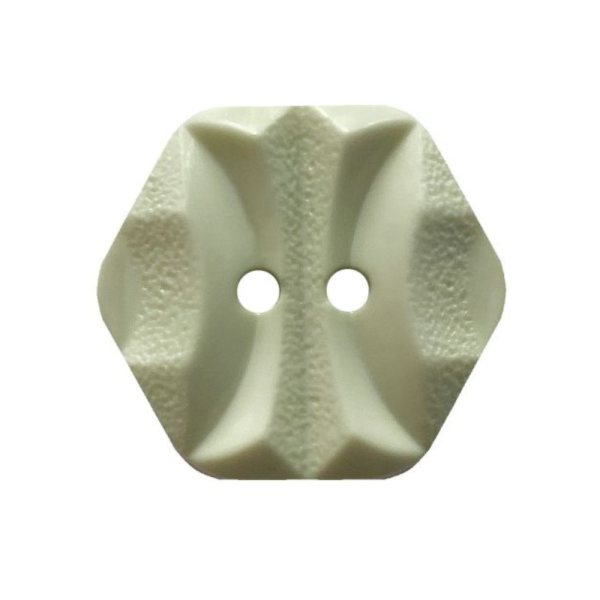 Modeknopf Sechseckig 23 mm mint