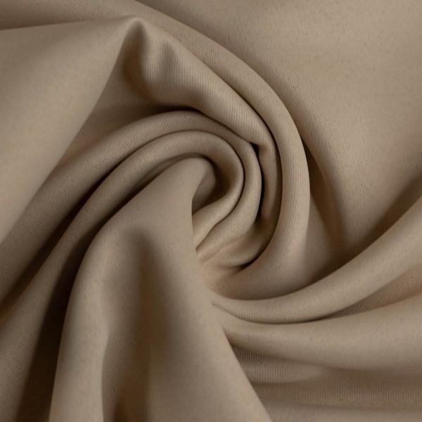 Verdunkelungsstoff 280cm Breite Schwer entflammbar B1 DIN4102 hellbeige