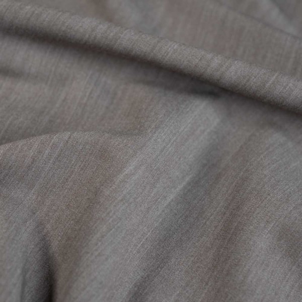 Twill Stretch melange taupe