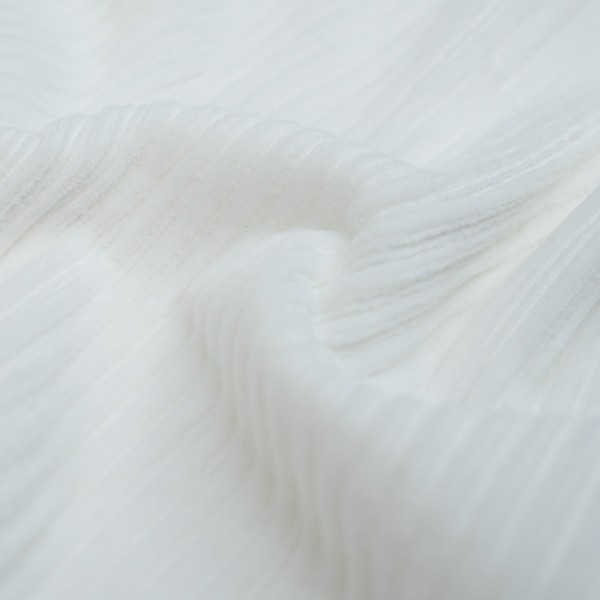 Breitcord Baumwolljersey ecru