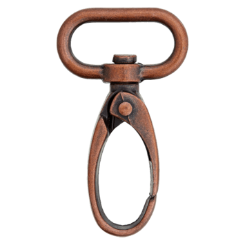 Karabiner De Luxe kupfer 25mm