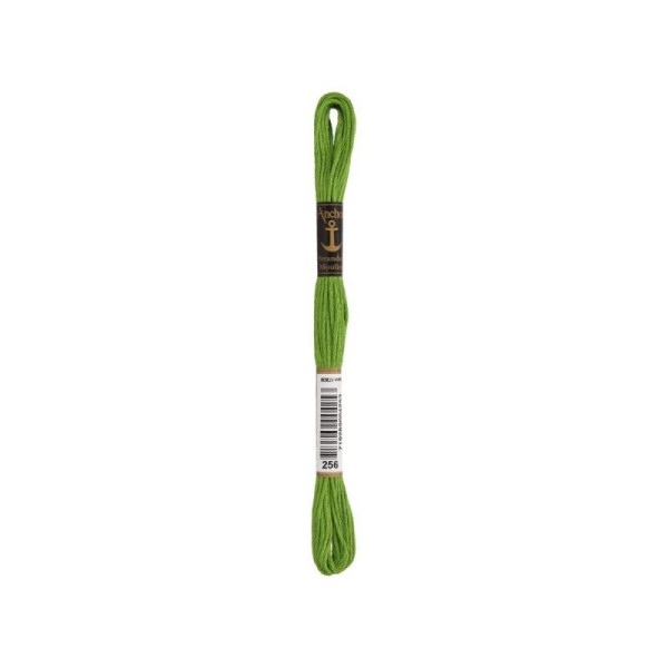 Anchor Sticktwist Garn 6-fädig mittelgrün mittel