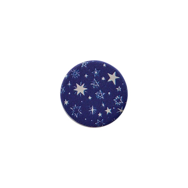 Jeans Knopf zum Schrauben Sterne 17mm marine