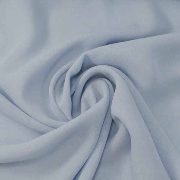Chiffon pastellblau