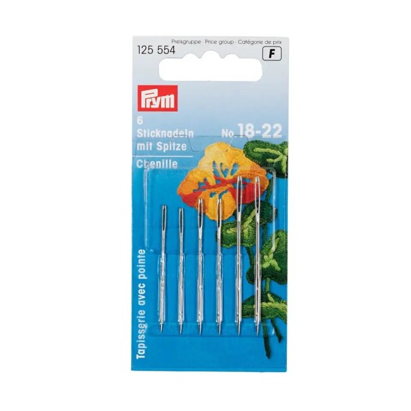 Prym Sticknadeln mit Spitze Nr.18-22