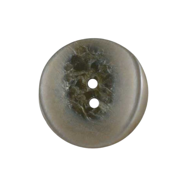 Modeknopf mit Farbverlauf gewölbt 25mm beige