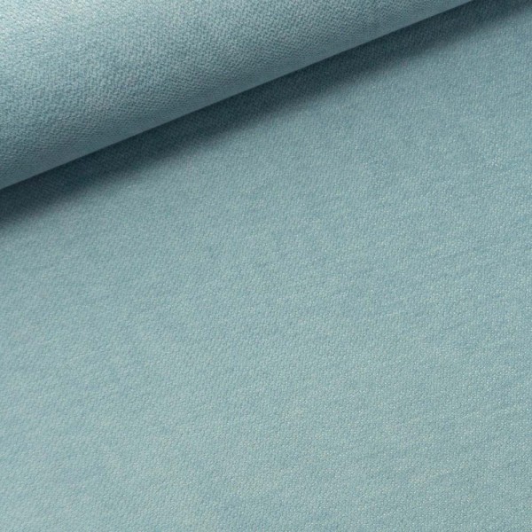 Jacquard Dekostoff Velour Samba jeansblau hell