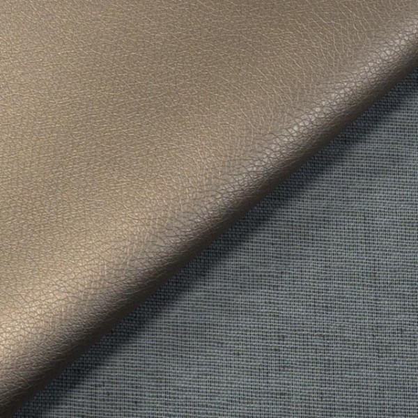 Metallic Soft Kunstleder taupe Deluxe