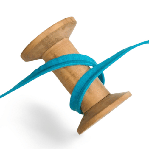 Gummi Paspelband 10mm türkis