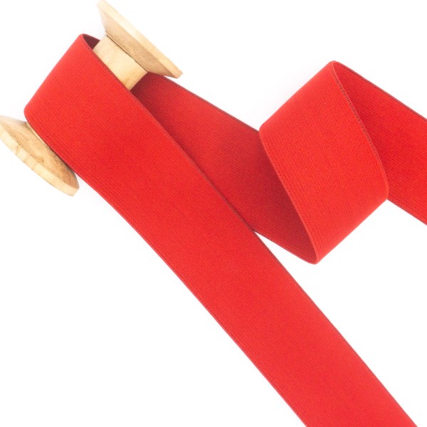 Gummiband 40mm SOFT rot