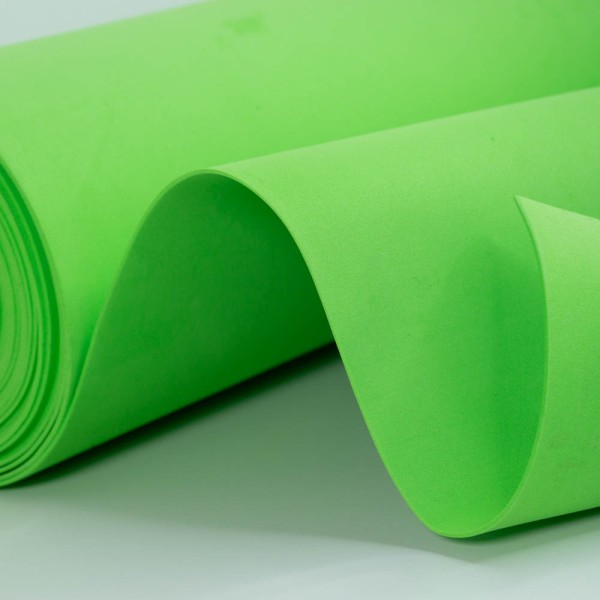 Moosgummi Goma Eva 2mm lime