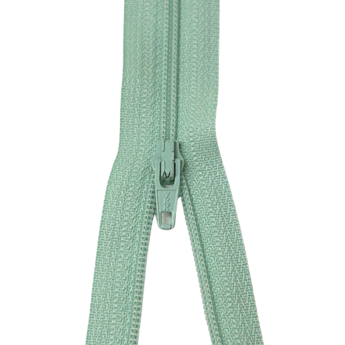 YKK nicht teilbarer Reißverschluss kleine Spirale mint 60cm